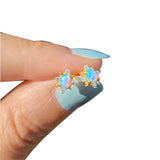 Low Price Gifts - Exquisite Imitation Opal Stud Earrings for Women Earrings - The Jewellery Supermarket