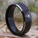 Great Gifts - 4th Degree Masonic Tungsten Rings for Men - The Jewellery Supermarket
